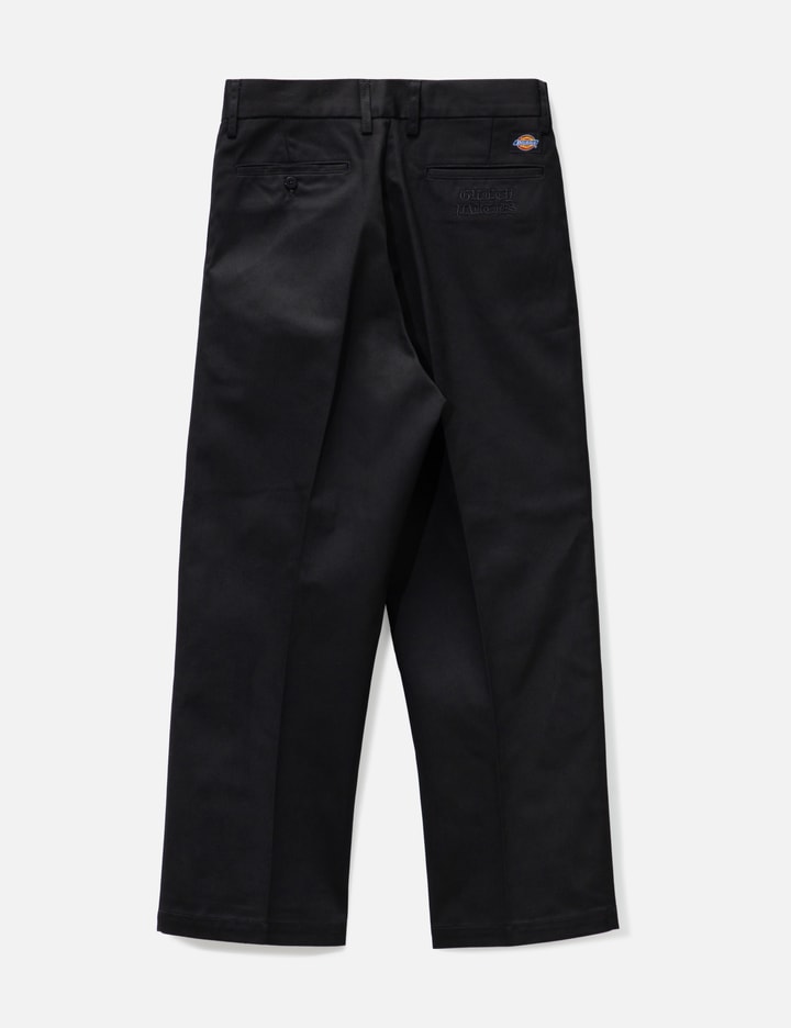 Shop Wacko Maria Dickies / Pleated Trousers In Black