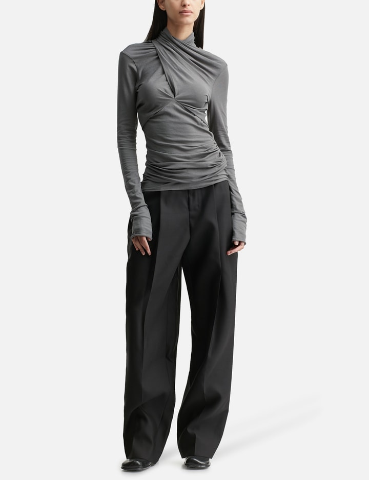Entire Studios Grès Top Deep Grey In Gray