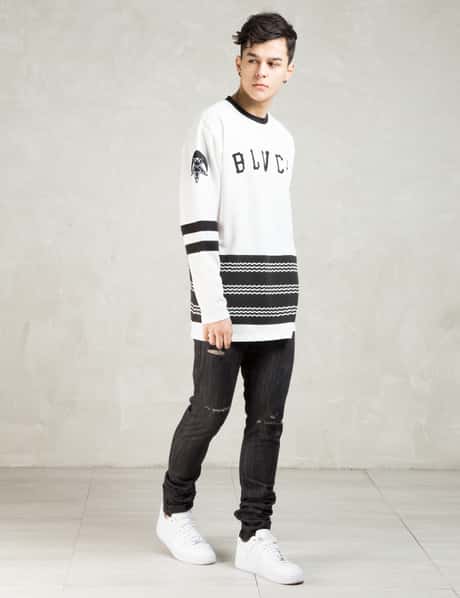 Black Scale - White Scale Of Black Hockey Jersey  HBX - Globally Curated  Fashion and Lifestyle by Hypebeast