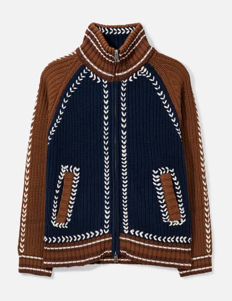 Plateau Studio Knit Varsity Jacket
