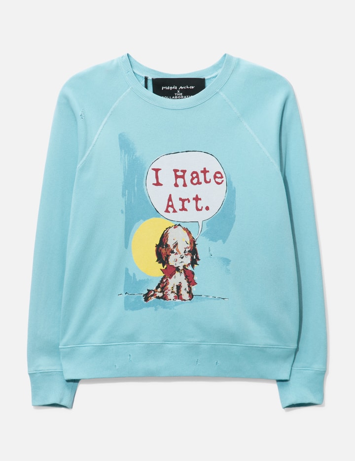 MARC JACOBS X MAGDA ARCHER I HATE ART SWEATER