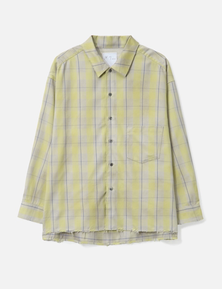 Ancellm C/r Check Shirt In Yellow