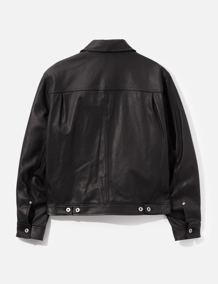 COOR Goat Skin Pocket Trucket Jacket