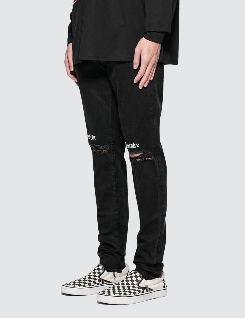 Wide Awake Destroyer Denim Jeans 
