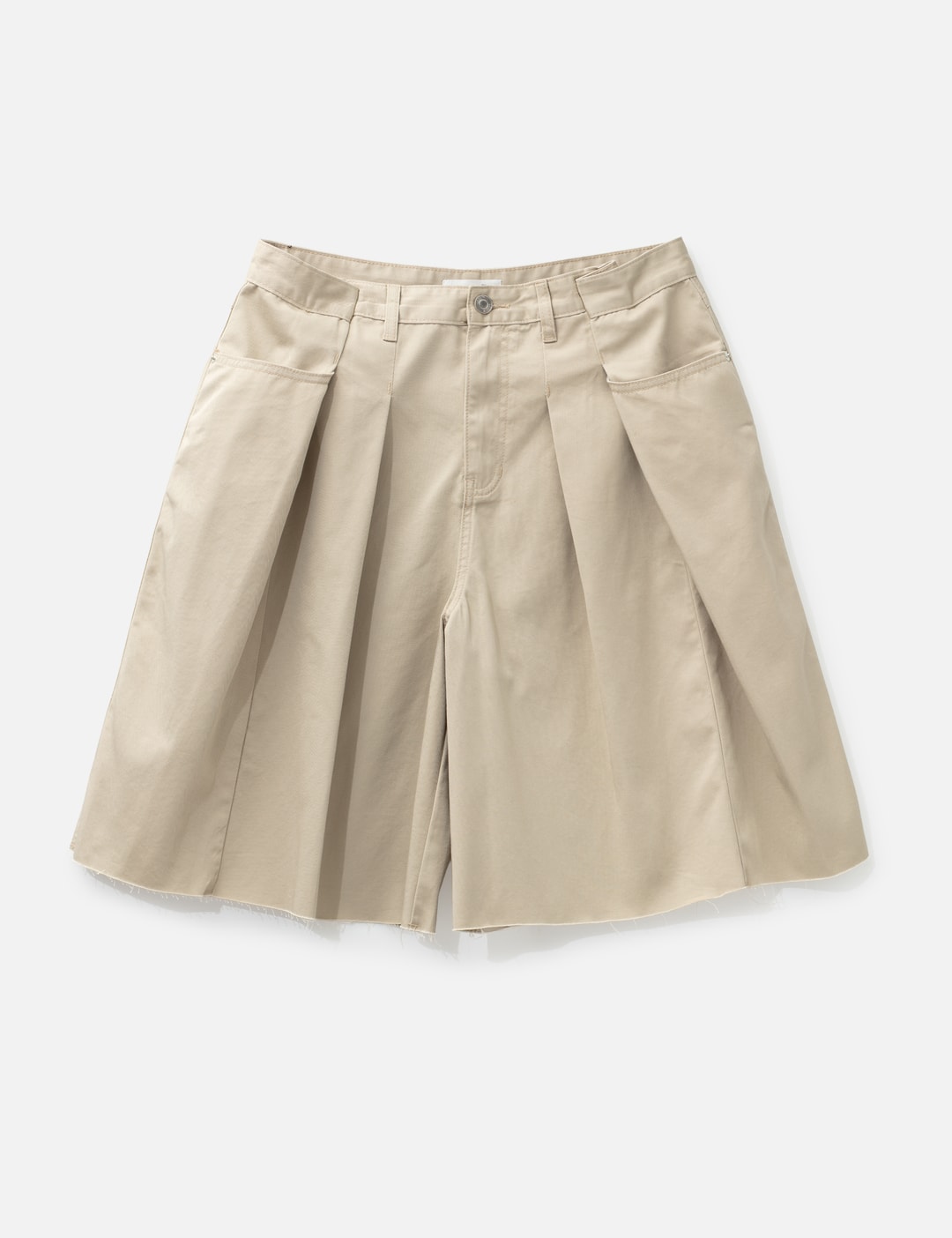 Tuck Bermuda Shorts