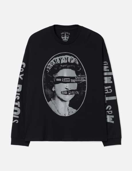 Mastermind World Mastermind World x Sex Pistols Queen Boxy Fit Long Sleeves T-shirt