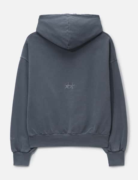 Pigment Dyed Blue Icon Hoodie view 8