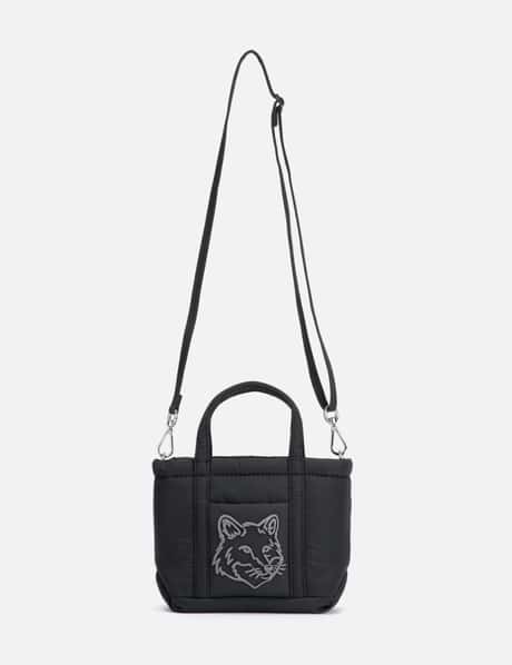 Maison Kitsuné FOX HEAD PUFFER MINI TOTE