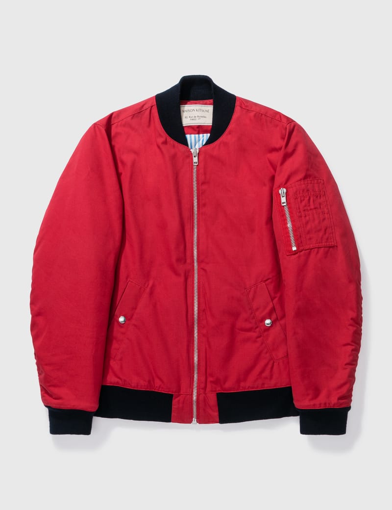 MAISON KITSUNE BOMBER JACKET 