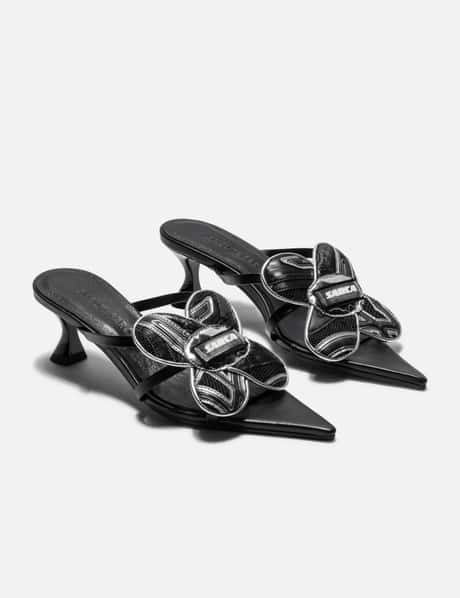 UPCYCLED FLOWER STRAPPY SANDAL view 11