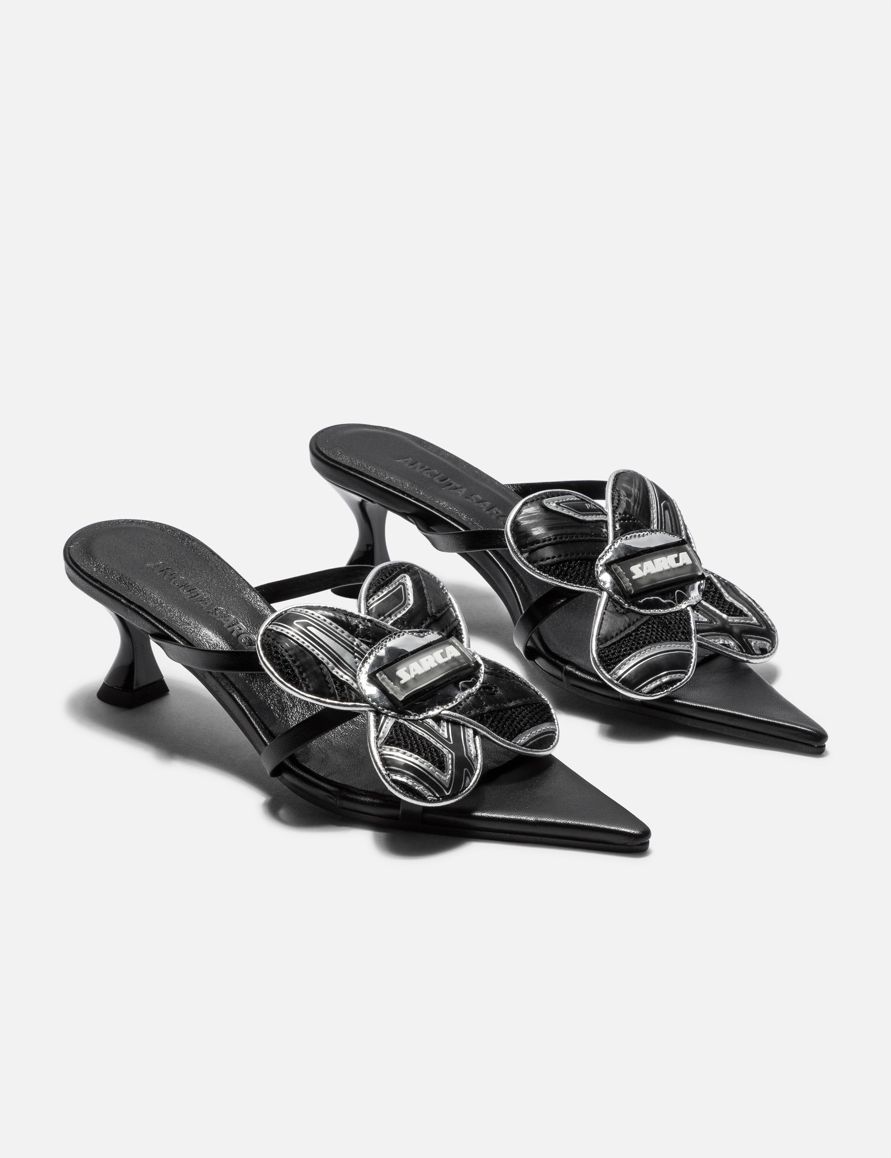 UPCYCLED FLOWER STRAPPY SANDAL view 16