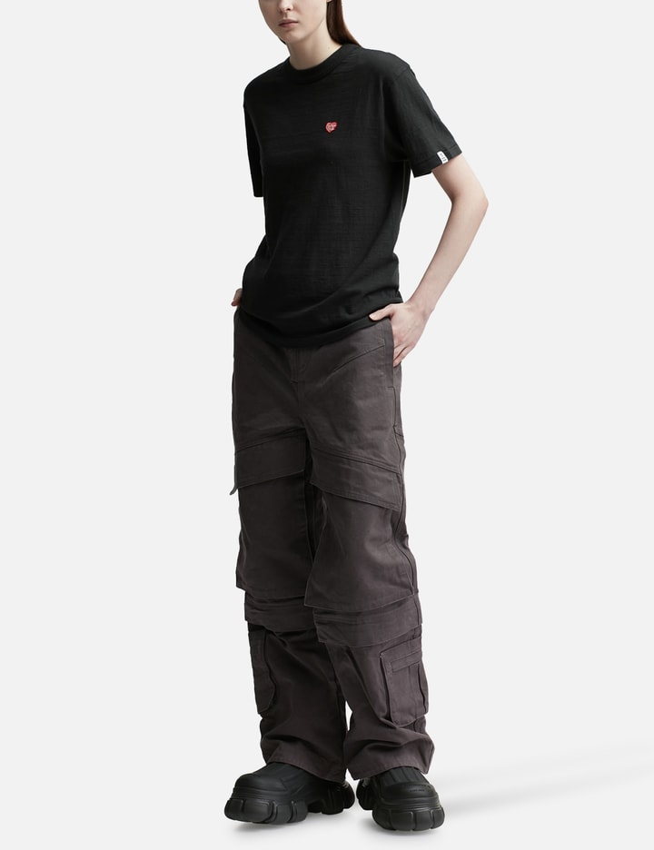 HEART BADGE T-SHIRT Placeholder Image