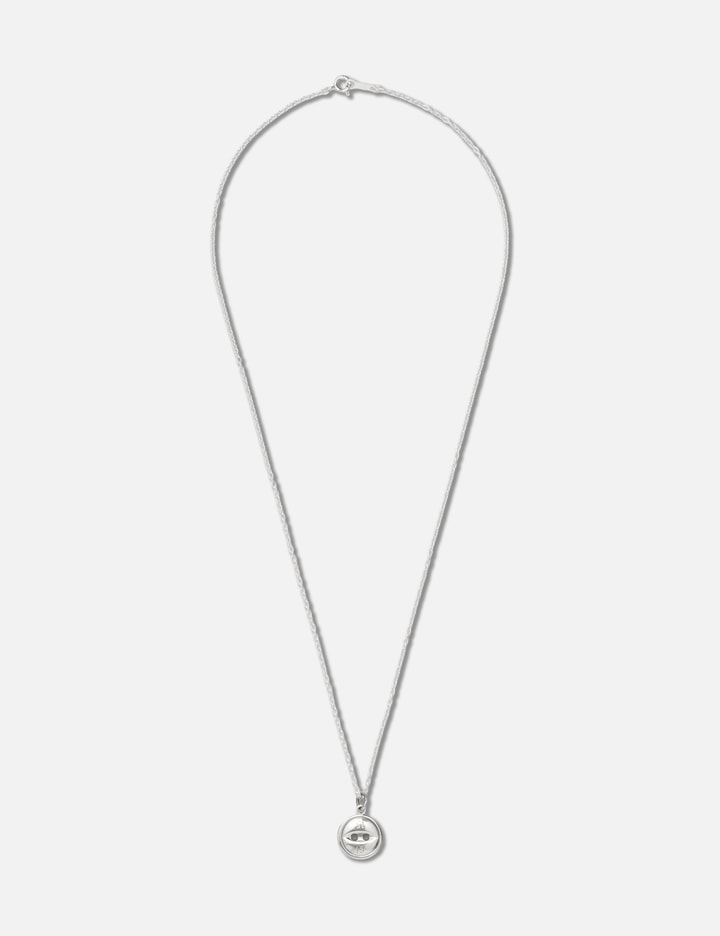 Silver Button Necklace Placeholder Image