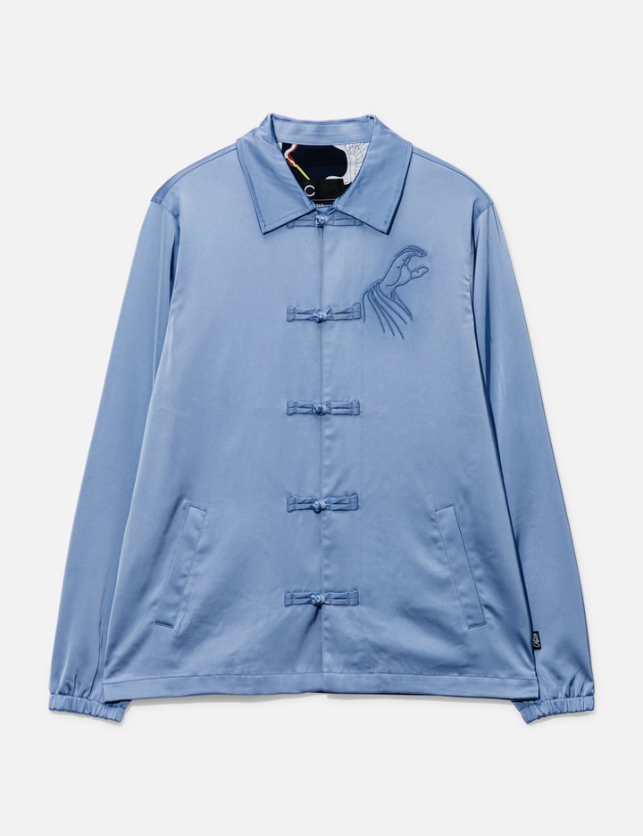 Clottee By Clot Poly Jacket In Blue