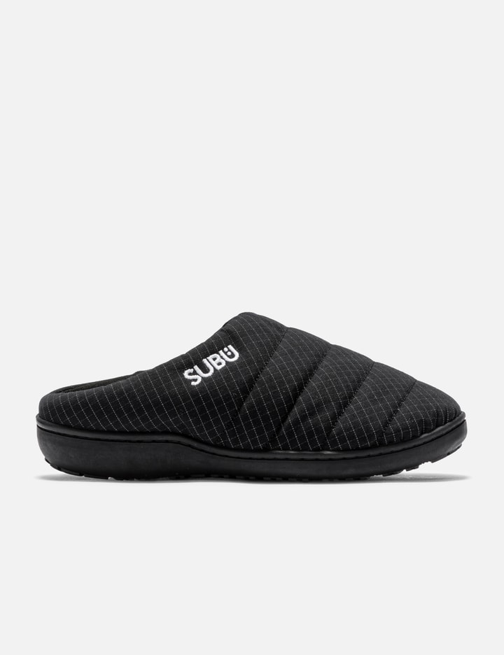 And Wander Black Subu Edition Permanent Slippers