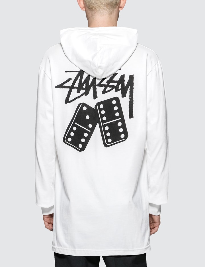 Dominos L/S Hood T-Shirt Placeholder Image