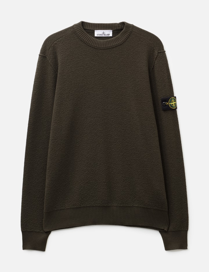 Stone Island Textured Wool Sweater