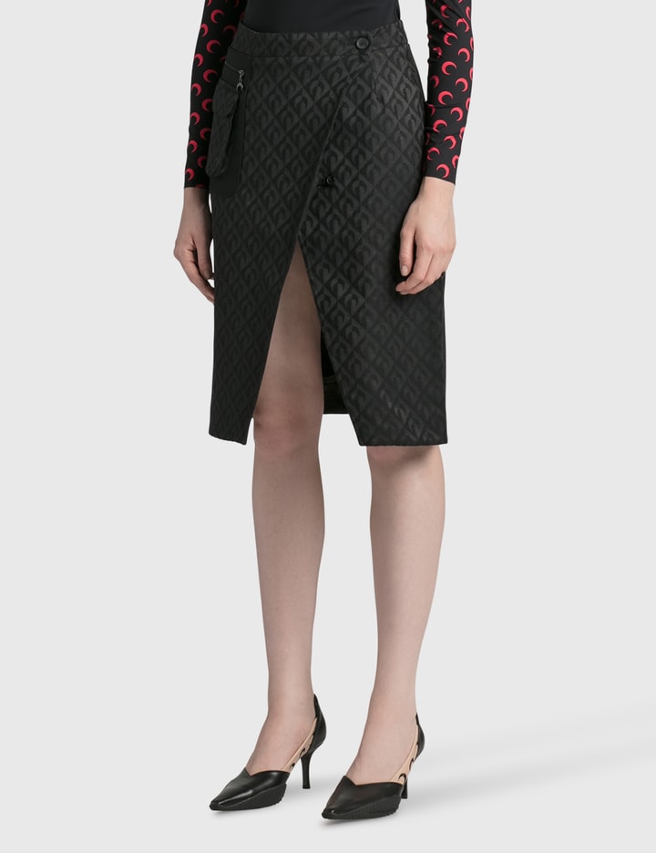 Moon Lozenge Tailored Wrap Skirt Placeholder Image