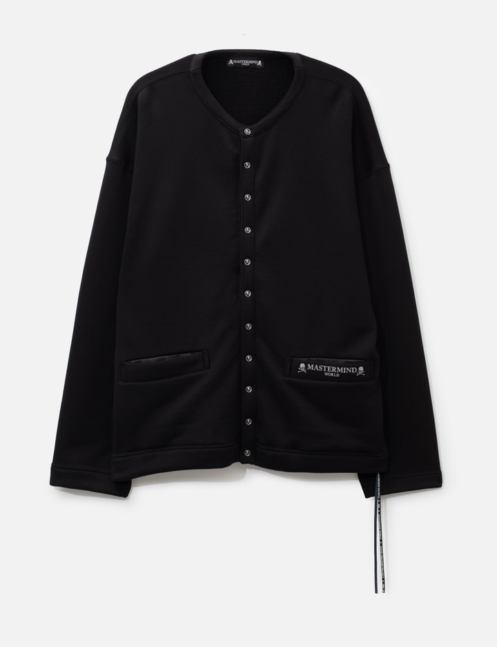Mastermind World Boxy Loopwheel Snap Cardigan