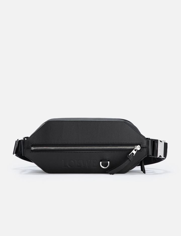 Shop Loewe Convertible Sling Bag In Black