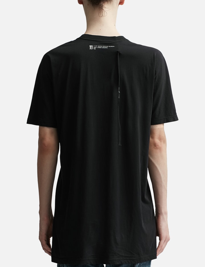 Shop 11 By Boris Bidjan Saberi Ts5 F1101 Middlefinger T-shirt In Black