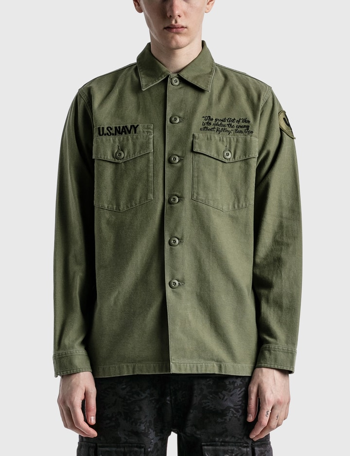 MAY'68 EMBROIDERED SHIRT Placeholder Image