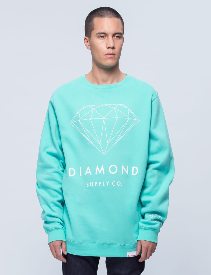 Diamond Supply Co. - Brilliant Diamond Crewneck Sweatshirt | HBX - Globally  Curated Fashion and Lifestyle by Hypebeast