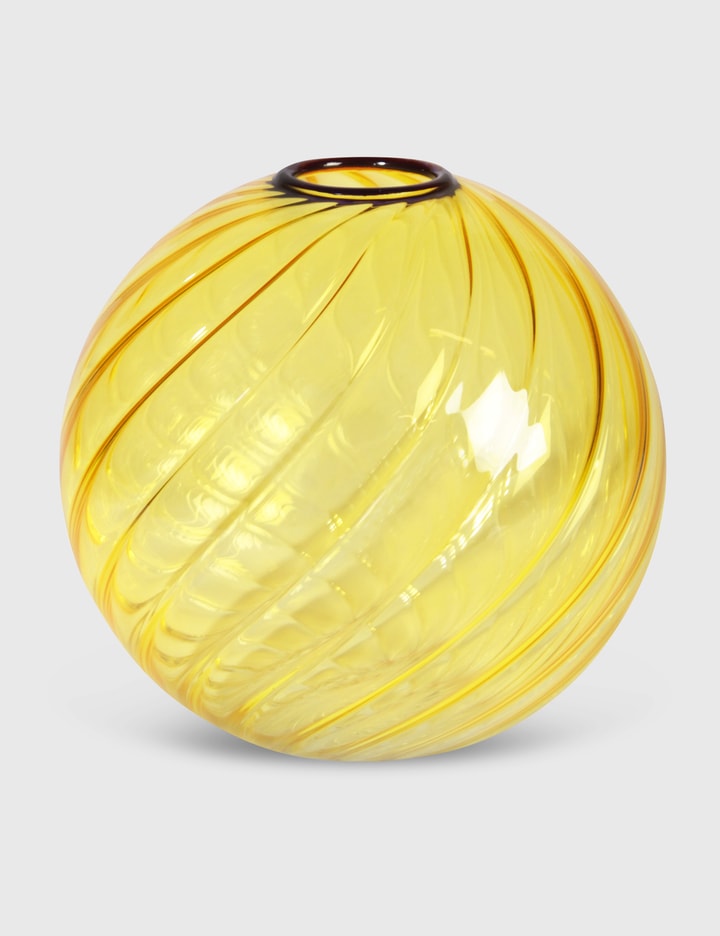 Yellow Spiral Vase Placeholder Image