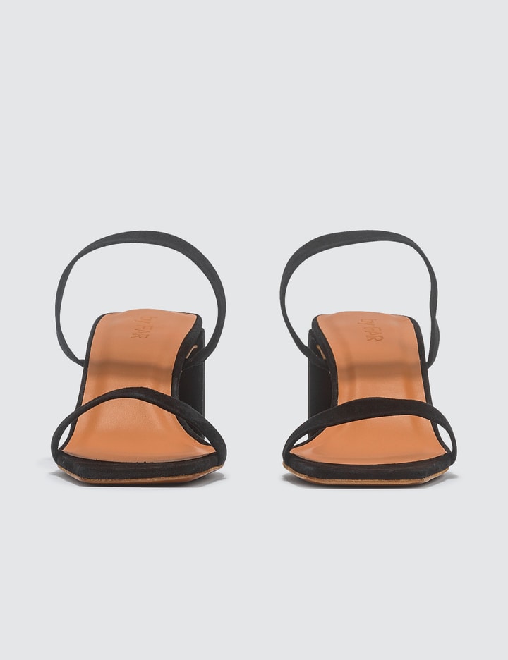 Tanya Black Suede Sandals Placeholder Image