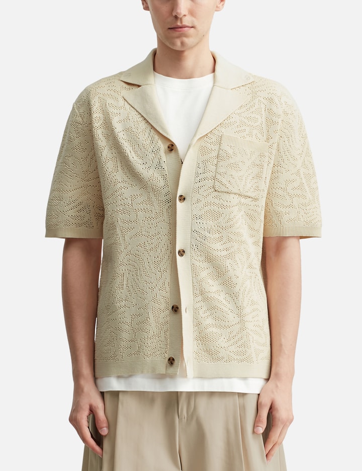 Drole de Monsieur Chemise Maille Dentelle