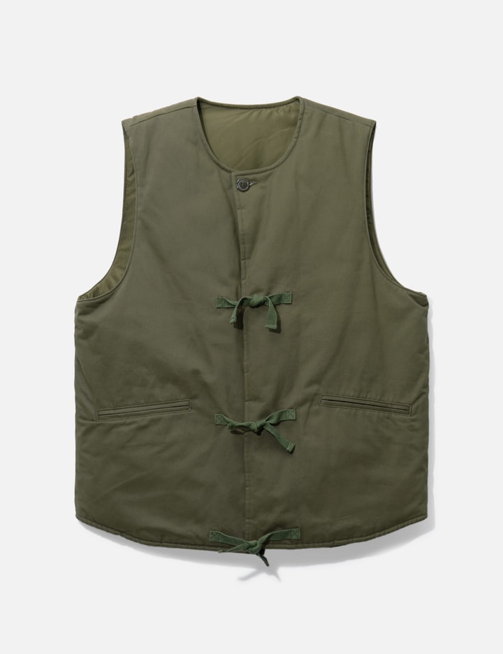 Workware Reversible Vest In Green