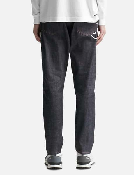 uniform experiment - RIGID DENIM TAPERED PANTS | HBX - Globally 