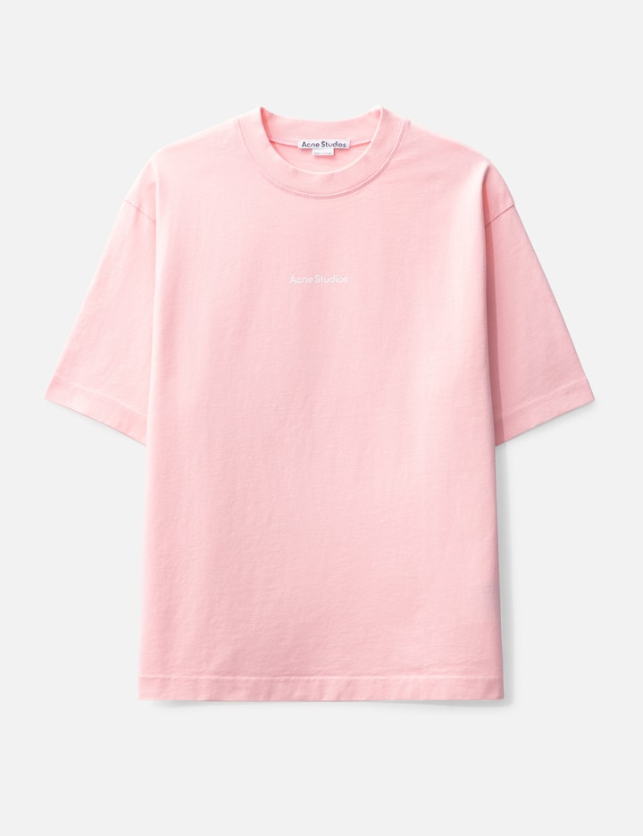 Acne Studios T-shirt Logo In Pink