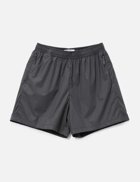 Light Stretch Nylon S.I. Stellina Loose Wide Leg Fit Bermuda Shorts view 6