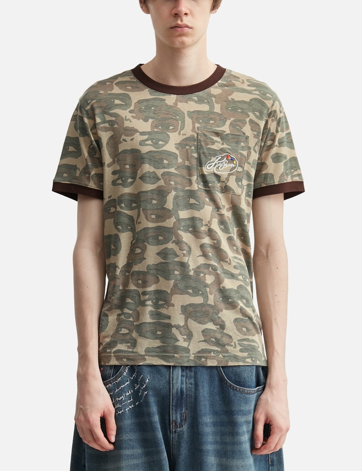 Face Camo Short Sleeve Shirt view 3