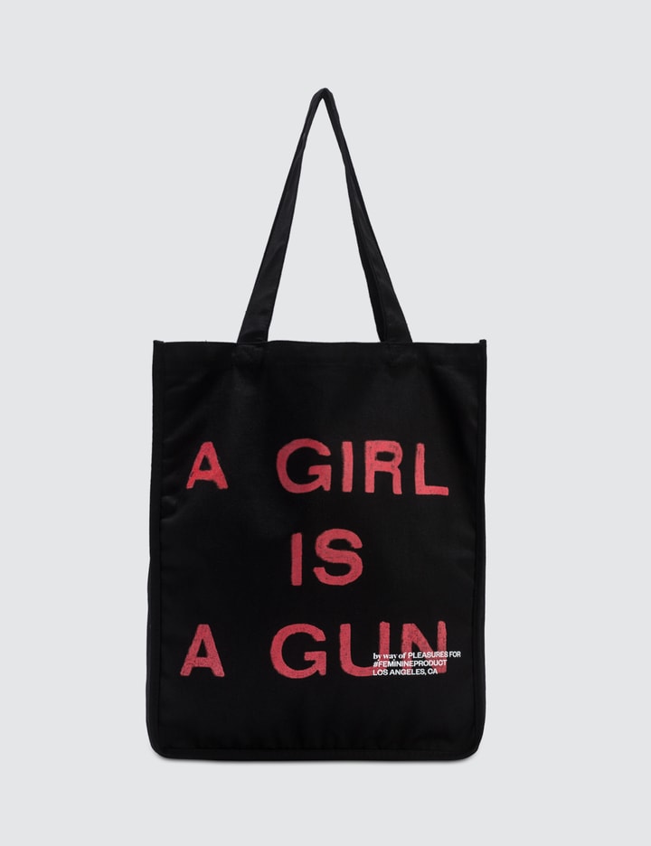 A Girl is a Gun Tote Bag Placeholder Image