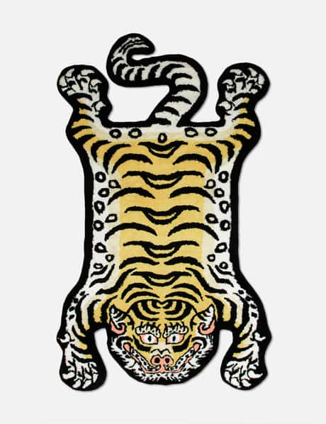 RAW EMOTIONS Medium  Mascot Tiger V2 Rug