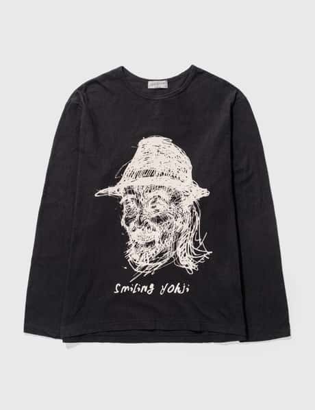 Yoji Yamamoto Yohji Yamamoto "Smiling Yohji" Long Sleeves Shirt
