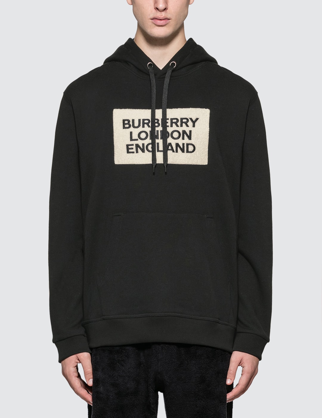 Burberry Logo Cotton Hoodie | HBX - Globally Curated Fashion and Lifestyle by