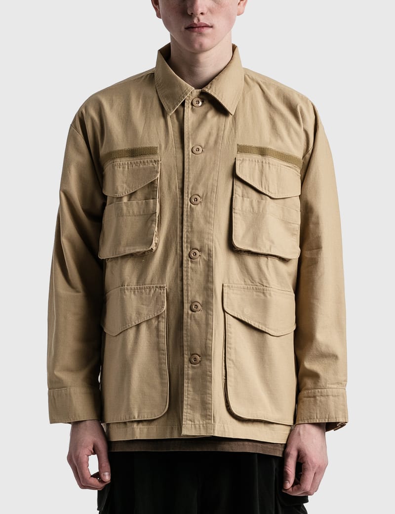 ST-006 Multi Pocket Shirt Jacket 