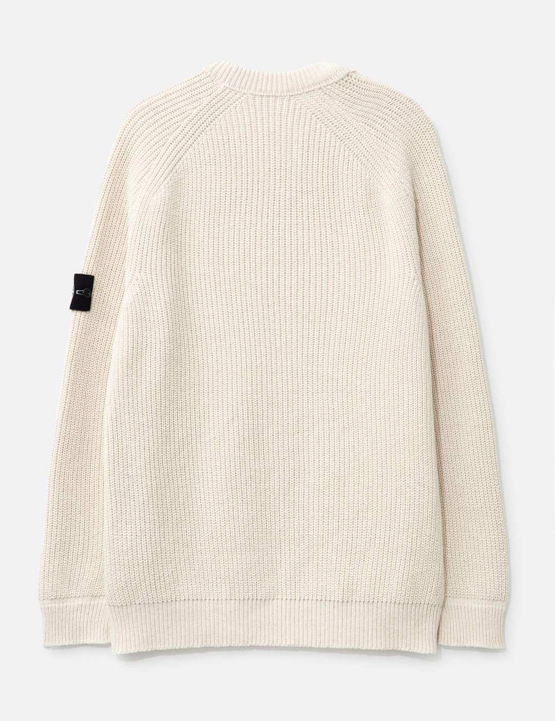 Fisherman's Rib Cotton Raw Beauty Crewneck Jumper view 10