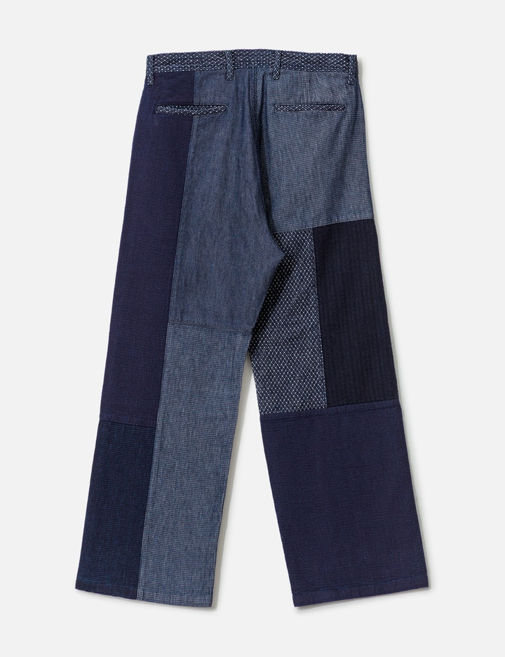Patchwork Wide Pants Rinse Placeholder Image