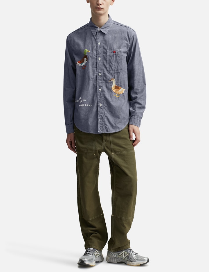 シャンブレー ロングスリーブ シャツ Placeholder Image