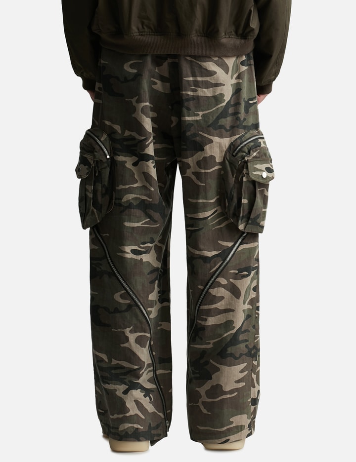 Wide Back Zip Cargo Pants Placeholder Image