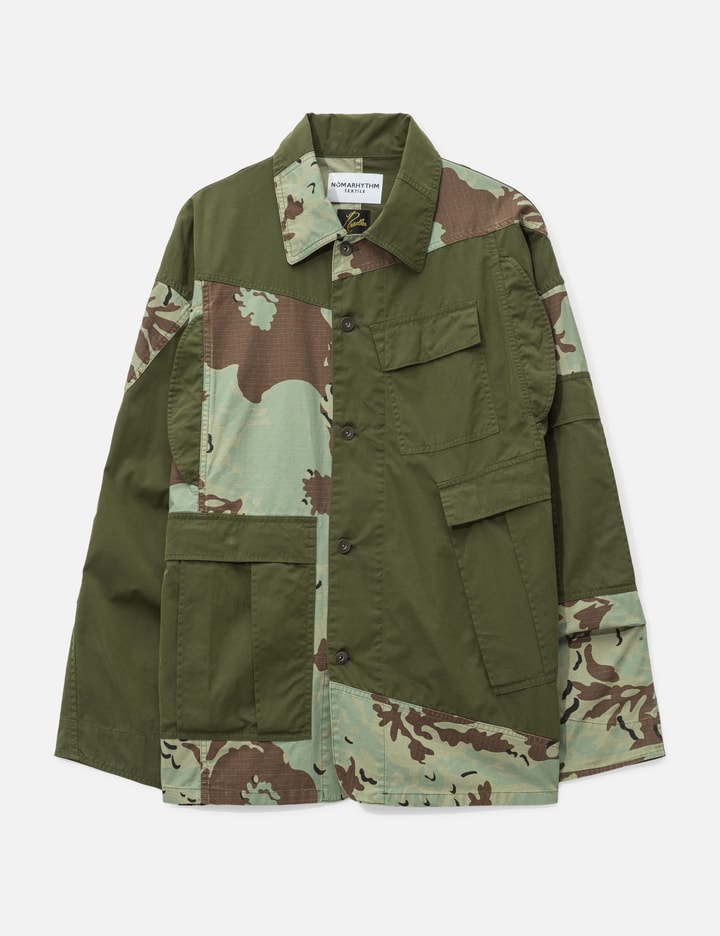 NÒMARHYTHM TEXTILE NÒMARHYTHM TEXTILE X Needles Rebuild Coverall Jacket