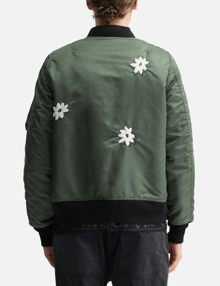 Flower Embroidery Flight Jacket Placeholder Image