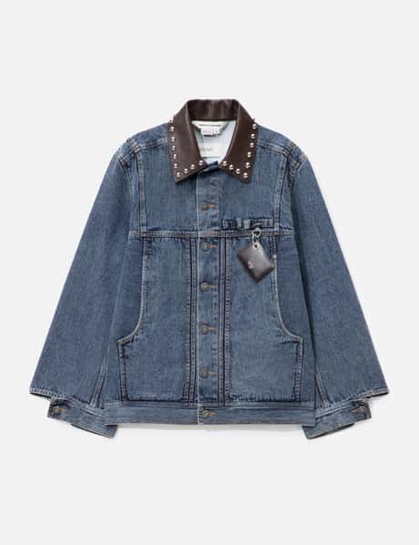 Mix Media Denim Jacket view 6