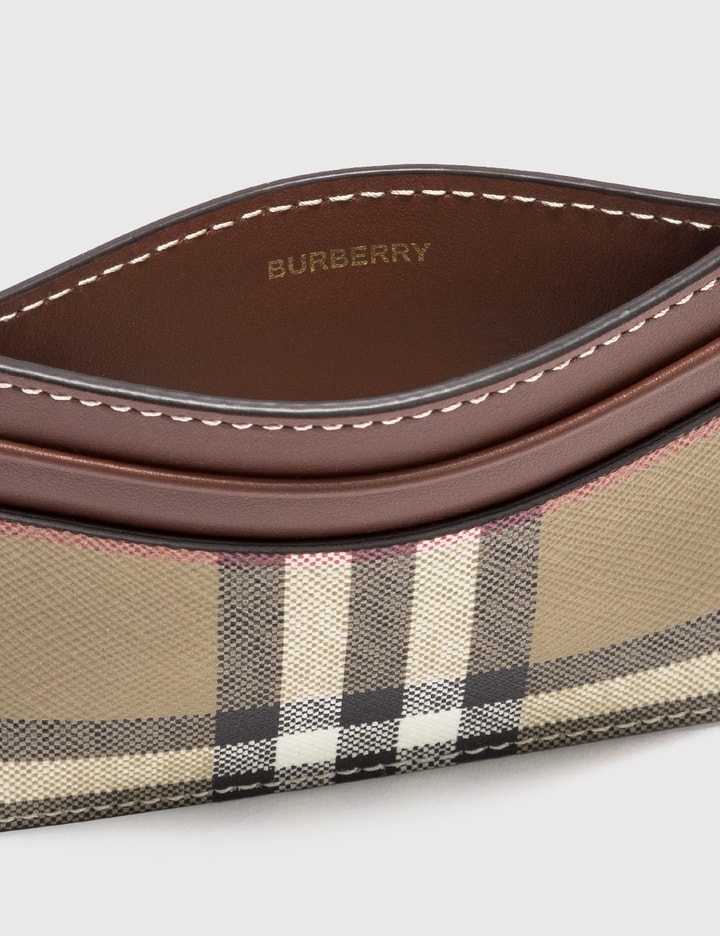 Burberry Vintage Check and Leather Card Case