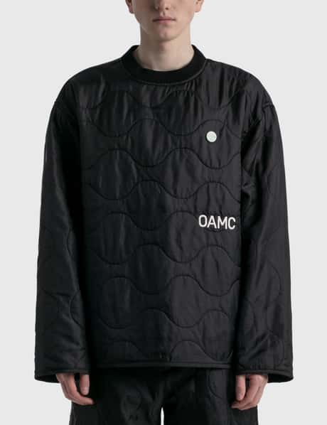 OAMC - Re:work Quilted Crewneck | HBX - Globally Curated Fashion 