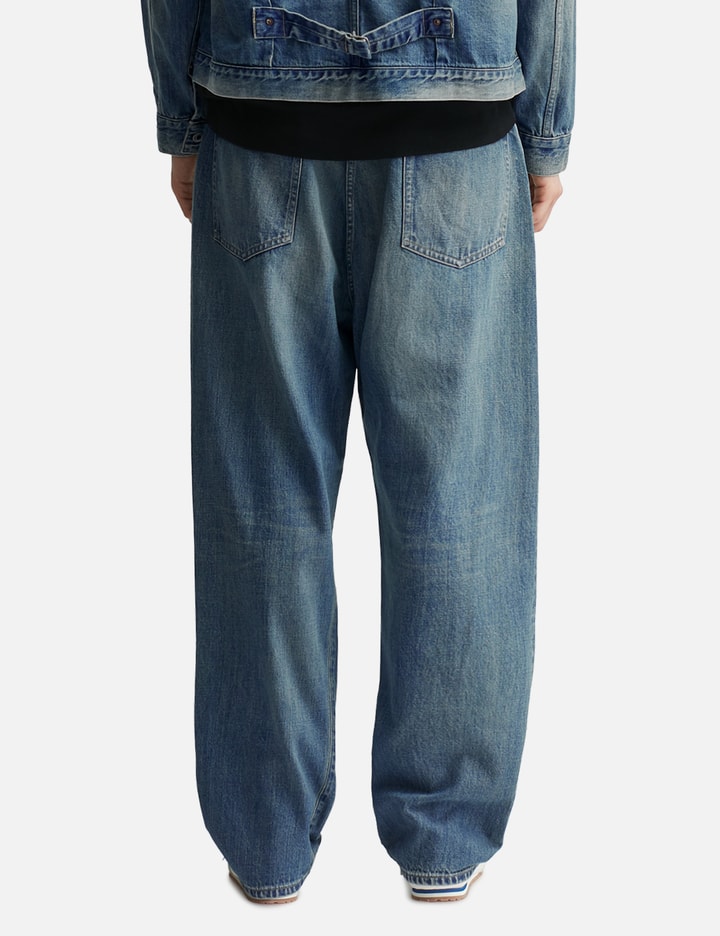 No.22 Washed Wide Denim Pants Placeholder Image